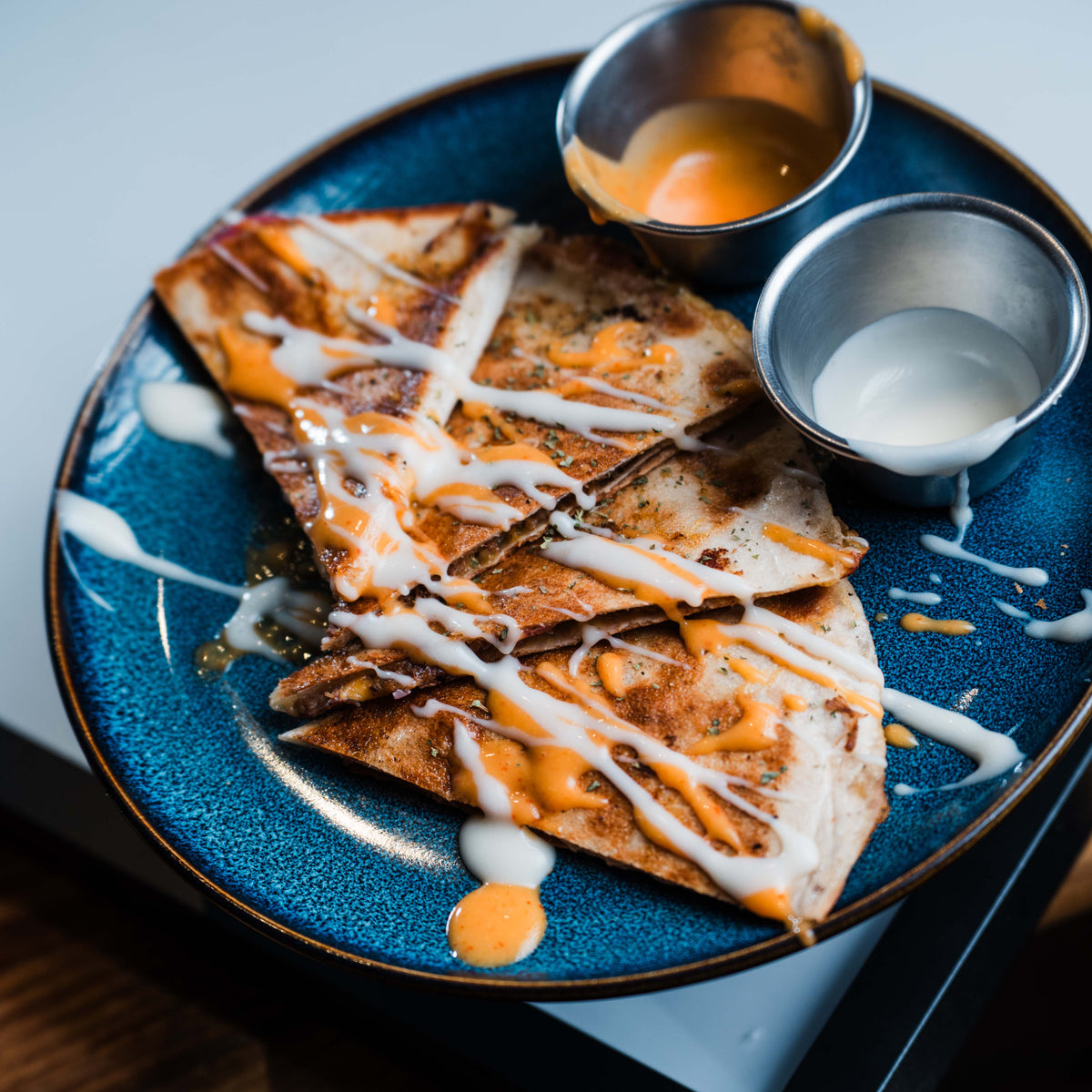Adobo Quesadilla