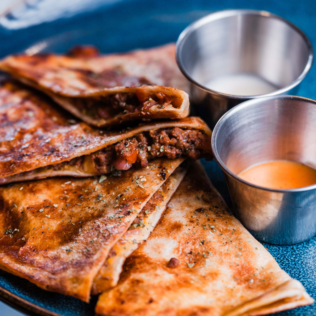 Bolognese Quesadilla