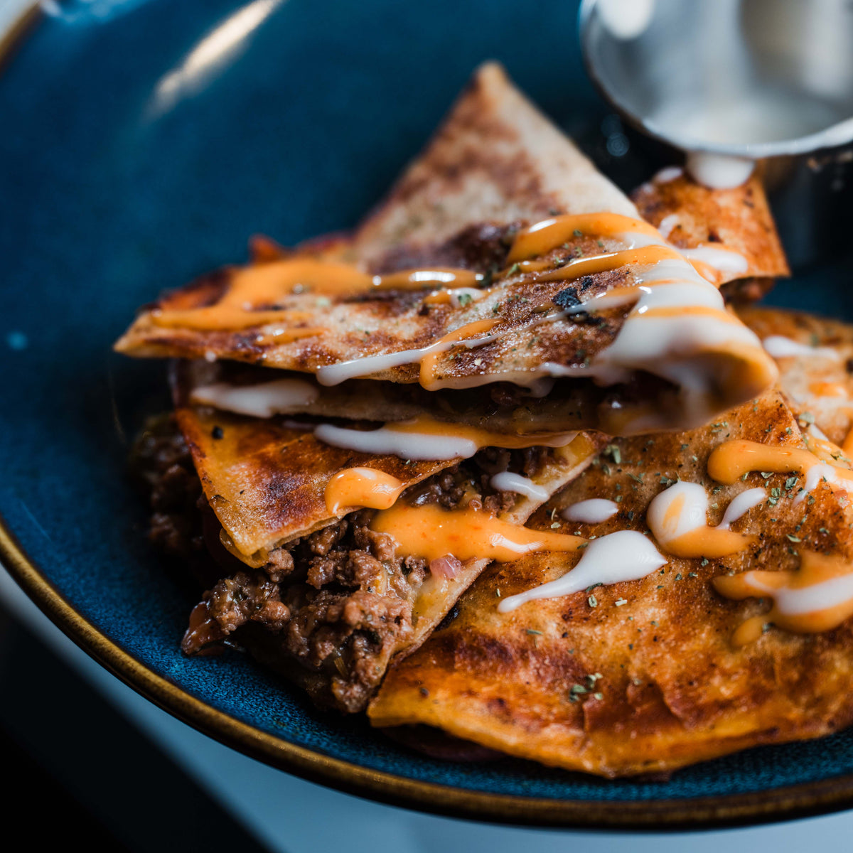Bolognese Quesadilla