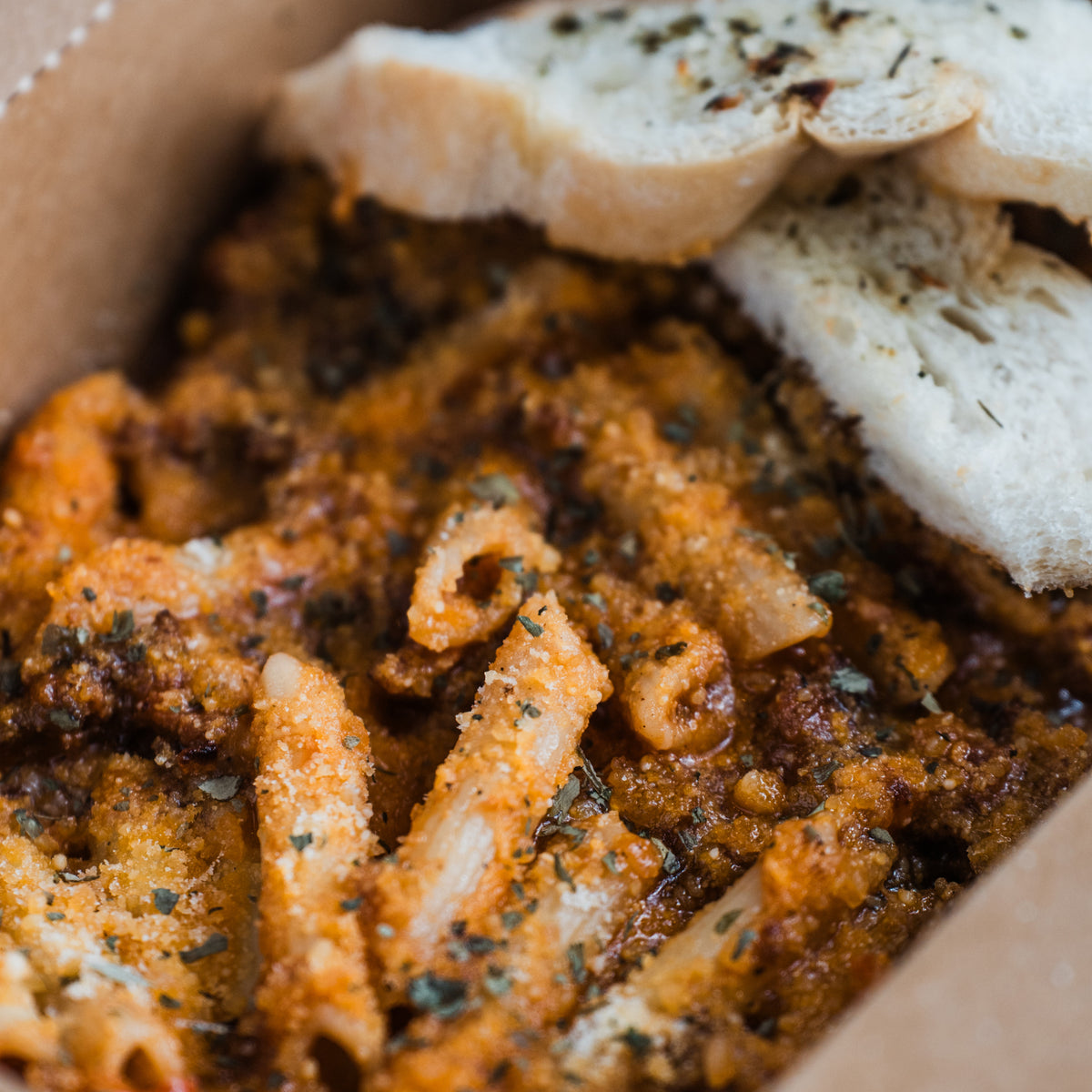 Meaty Tomato Penne