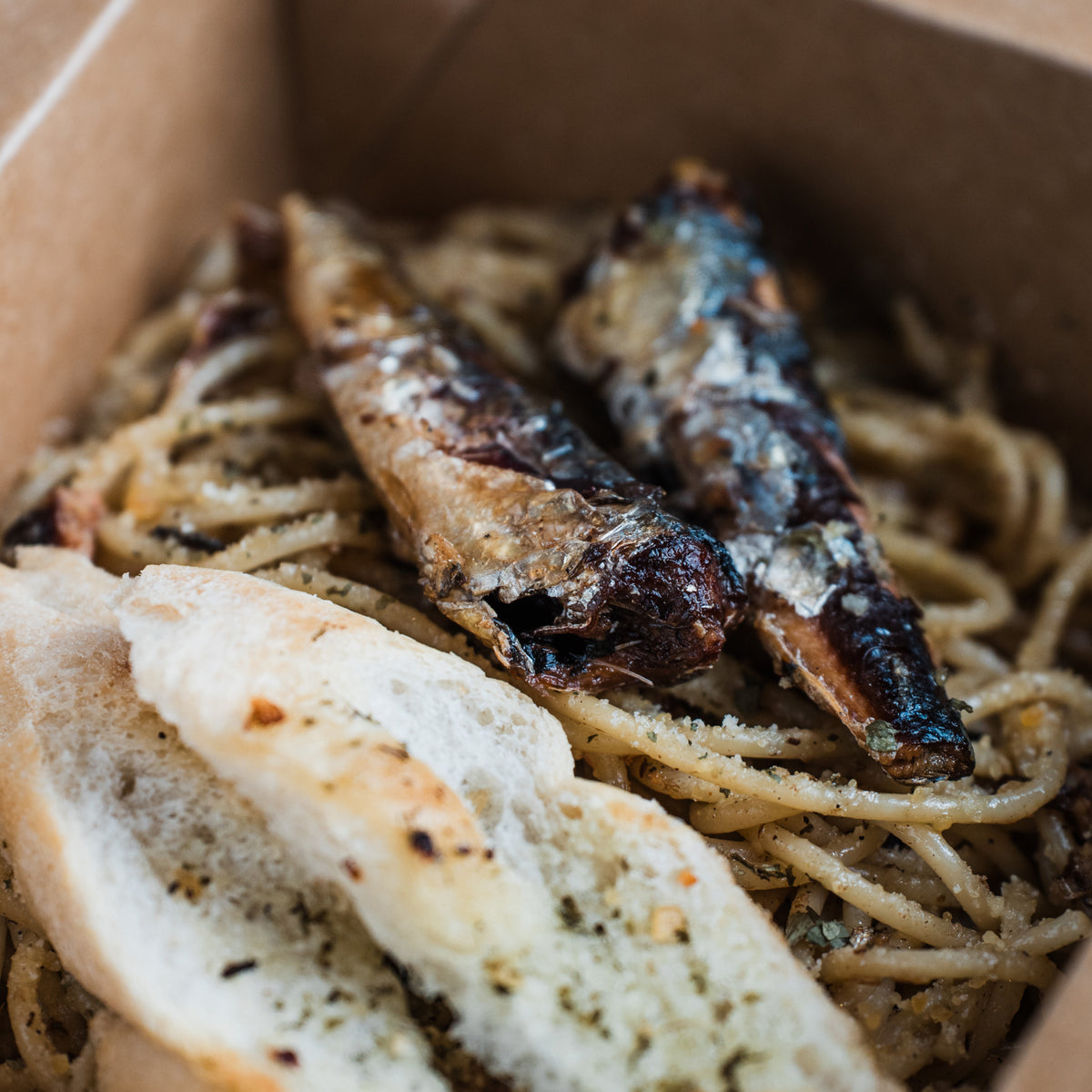 Spanish Sardines Spaghetti