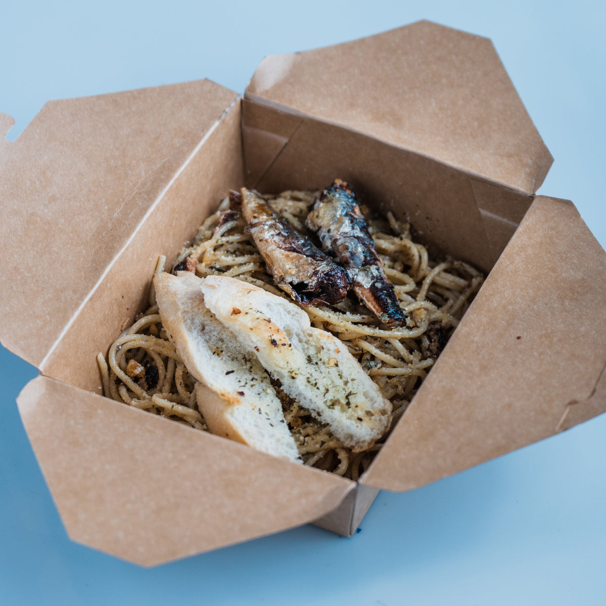 Spanish Sardines Spaghetti